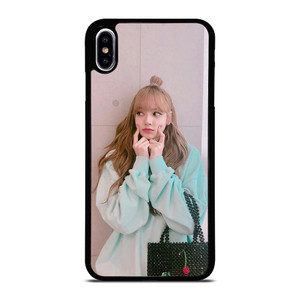 LISA BLACK PINK CUTE iPhone XS Max Case Cover