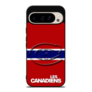 MONTREAL LES CANADIENS STRIPED LOGO Google Pixel 9 Pro Case Cover MONTREAL LES CANADIENS STRIPED LOGO Google Pixel 9 Pro Case Cover