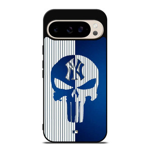 NEW YORK YANKEES SKULL PUNISHER Google Pixel 9 Pro Case Cover NEW YORK YANKEES SKULL PUNISHER Google Pixel 9 Pro Case Cover
