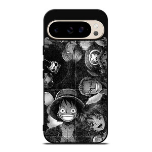 ONE PIECE BLACK WHITE GRUNGE ALL Google Pixel 9 Pro Case Cover ONE PIECE BLACK WHITE GRUNGE ALL Google Pixel 9 Pro Case Cover