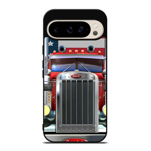 PETERBILT TRUCK AMERICAN FLAG Google Pixel 9 Pro Case Cover PETERBILT TRUCK AMERICAN FLAG Google Pixel 9 Pro Case Cover