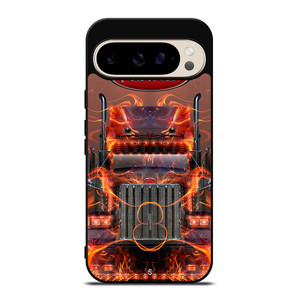 PETERBILT TRUCK FIRE LOGO Google Pixel 9 Pro Case Cover PETERBILT TRUCK FIRE LOGO Google Pixel 9 Pro Case Cover