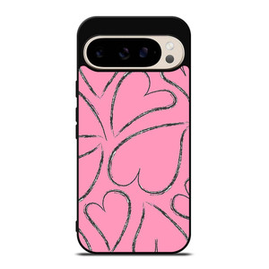 PINK LOVE BRUSHES PATTERN Google Pixel 9 Pro Case Cover