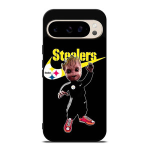 PITTSBURGH STEELERS GROOT NIKE Google Pixel 9 Pro Case Cover PITTSBURGH STEELERS GROOT NIKE Google Pixel 9 Pro Case Cover