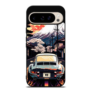 PORSCHE CAR 911 RACING CAR PAINTING Google Pixel 9 Pro Case Cover PORSCHE CAR 911 RACING CAR PAINTING Google Pixel 9 Pro Case Cover