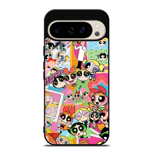 POWERPUFF GIRLS CARTOON NETWORK COLLAGE Google Pixel 9 Pro Case Cover