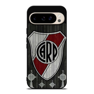 RIVER PLATE EL MAS GRANDE WOODEN LOGO Google Pixel 9 Pro Case Cover RIVER PLATE EL MAS GRANDE WOODEN LOGO Google Pixel 9 Pro Case Cover