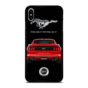 FORD MUSTANG GT RED CAR iPhone XS Max Case Cover FORD MUSTANG GT RED CAR iPhone XS Max Case Cover