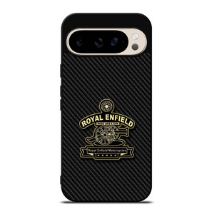 ROYAL ENFIELD VINTAGE LOGO CARBON Google Pixel 9 Pro Case Cover