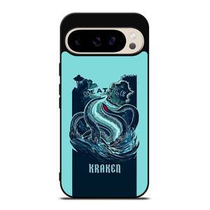 SEATTLE KRAKEN LOGO HOCKEY ICON Google Pixel 9 Pro Case Cover SEATTLE KRAKEN LOGO HOCKEY ICON Google Pixel 9 Pro Case Cover
