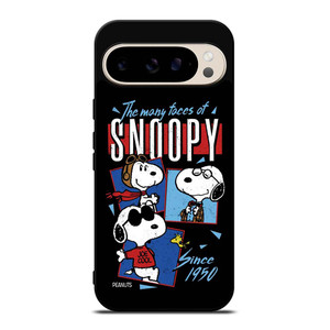 SNOOPY FACES THE PEANUTS CARTOON Google Pixel 9 Pro Case Cover
