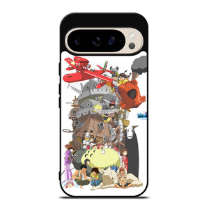 STUDIO GHIBLI ALL CHARACTER Google Pixel 9 Pro Case Cover STUDIO GHIBLI ALL CHARACTER Google Pixel 9 Pro Case Cover
