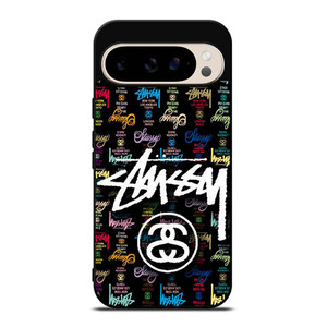 STUSSY COLLAGE LOGO Google Pixel 9 Pro Case Cover