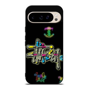 STUSSY LOGO COLOR FULL Google Pixel 9 Pro Case Cover STUSSY LOGO COLOR FULL Google Pixel 9 Pro Case Cover