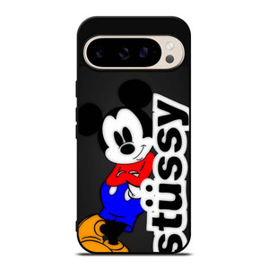 STUSSY MICKEY MOUSE Google Pixel 9 Pro Case Cover STUSSY MICKEY MOUSE Google Pixel 9 Pro Case Cover