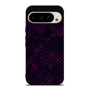 STYLISH HEXAGONAL VIOLET PATTERN Google Pixel 9 Pro Case Cover