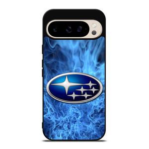 SUBARU BLUE FIRE LOGO Google Pixel 9 Pro Case Cover SUBARU BLUE FIRE LOGO Google Pixel 9 Pro Case Cover