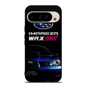 SUBARU IMPREZA WRX STI BLUE CAR Google Pixel 9 Pro Case Cover SUBARU IMPREZA WRX STI BLUE CAR Google Pixel 9 Pro Case Cover