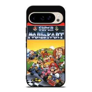SUPER MARIO KART BROSS GAMES NINTENDO POSTER Google Pixel 9 Pro Case Cover