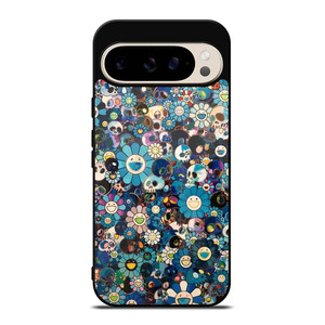 TAKASHI MURAKAMI FLOWERS SKULL Google Pixel 9 Pro Case Cover TAKASHI MURAKAMI FLOWERS SKULL Google Pixel 9 Pro Case Cover