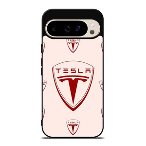 TESLA CAR LOGO COLLAGE Google Pixel 9 Pro Case Cover TESLA CAR LOGO COLLAGE Google Pixel 9 Pro Case Cover