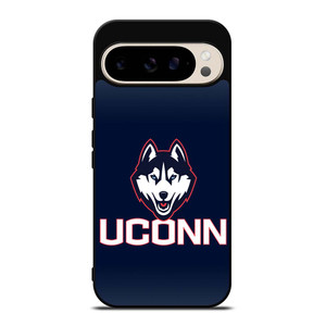 UCONN HUSKIES BASKETBALL LOGO Google Pixel 9 Pro Case Cover UCONN HUSKIES BASKETBALL LOGO Google Pixel 9 Pro Case Cover