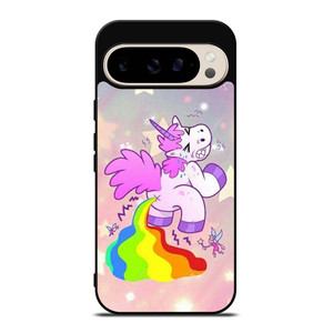 UNICORN POOPING RAINBOW Google Pixel 9 Pro Case Cover UNICORN POOPING RAINBOW Google Pixel 9 Pro Case Cover