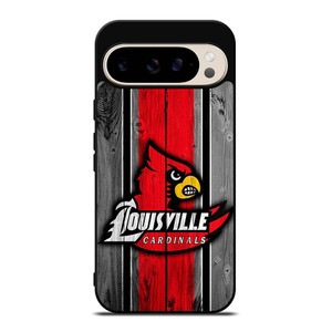 UNIVERSITY OF LOUISVILLE WOODEN LOGO Google Pixel 9 Pro Case Cover