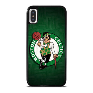 BOSTON CELTICS WOODEN LOGO iPhone XS Max Case Cover