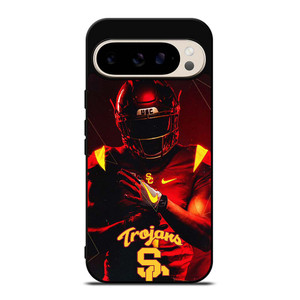 USC FOOTBALL TROJANS LOGO Google Pixel 9 Pro Case Cover USC FOOTBALL TROJANS LOGO Google Pixel 9 Pro Case Cover
