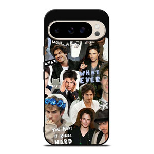 VAMPIRE DIARIES IAN SOMERHALDER COLLAGE Google Pixel 9 Pro Case Cover