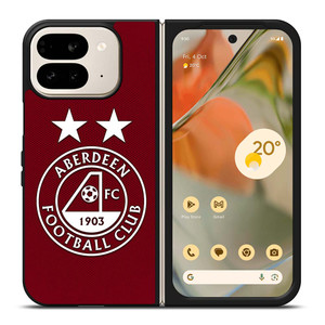 ABERDEEN FC LOGO SCOTLAND FOOTBALL CLUB Google Pixel 9 Pro Fold Case Cover ABERDEEN FC LOGO SCOTLAND FOOTBALL CLUB Google Pixel 9 Pro Fold Case Cover