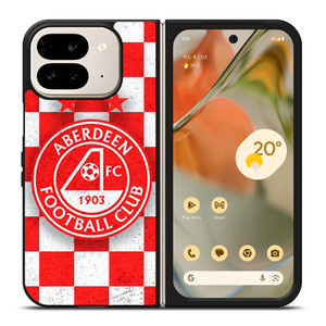 ABERDEEN FC LOGO SPFL FOOTBALL CLUB Google Pixel 9 Pro Fold Case Cover