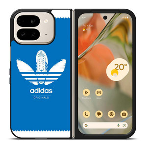 ADIDAS LOGO SHOES BLUE ORIGINALS Google Pixel 9 Pro Fold Case Cover ADIDAS LOGO SHOES BLUE ORIGINALS Google Pixel 9 Pro Fold Case Cover