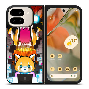 AGGRETSUKO CARTOON COMEDY Google Pixel 9 Pro Fold Case Cover