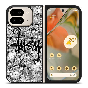 AHEGAO ANIME STUSSY Google Pixel 9 Pro Fold Case Cover