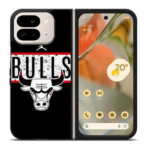 AIR JORDAN CHICAGO BULLS BASKETBALL Google Pixel 9 Pro Fold Case Cover