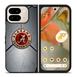 ALABAMA CRIMSON TIDE METAL LOGO Google Pixel 9 Pro Fold Case Cover