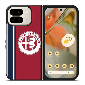 ALFA ROMEO LOGO CAR EMBLEM Google Pixel 9 Pro Fold Case Cover