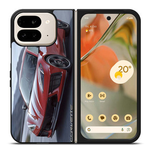 ALL NEW CORVETTE 2020 RED 2 Google Pixel 9 Pro Fold Case Cover ALL NEW CORVETTE 2020 RED 2 Google Pixel 9 Pro Fold Case Cover