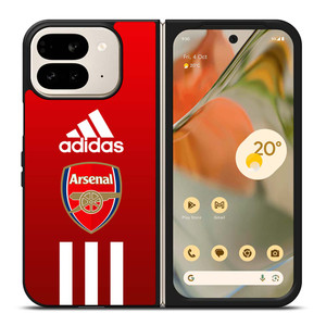 ARSENAL FC ADIDAS STRIPES Google Pixel 9 Pro Fold Case Cover