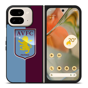 ASTON VILLA FC LOGO FOOTBALL CLUB Google Pixel 9 Pro Fold Case Cover
