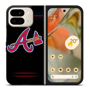 ATLANTA BRAVES ICON BASEBALL TEAM Google Pixel 9 Pro Fold Case Cover