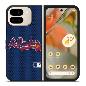 ATLANTA BRAVES JERSEY LOGO Google Pixel 9 Pro Fold Case Cover