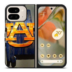 AUBURN TIGERS WOODEN ICON Google Pixel 9 Pro Fold Case Cover