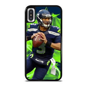 RUSSELL WILSON SEATTLE SEAHAWK NFL iPhone XS Max Case Cover RUSSELL WILSON SEATTLE SEAHAWK NFL iPhone XS Max Case Cover