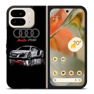 AUDI R8 CAR LOGO Google Pixel 9 Pro Fold Case Cover AUDI R8 CAR LOGO Google Pixel 9 Pro Fold Case Cover