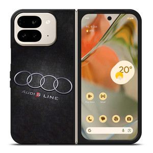 AUDI S LINE LOGO CAR ICON Google Pixel 9 Pro Fold Case Cover AUDI S LINE LOGO CAR ICON Google Pixel 9 Pro Fold Case Cover