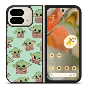 BABY YODA STAR WARS CARTOON Google Pixel 9 Pro Fold Case Cover