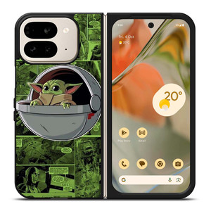BABY YODA STAR WARS COMICS Google Pixel 9 Pro Fold Case Cover